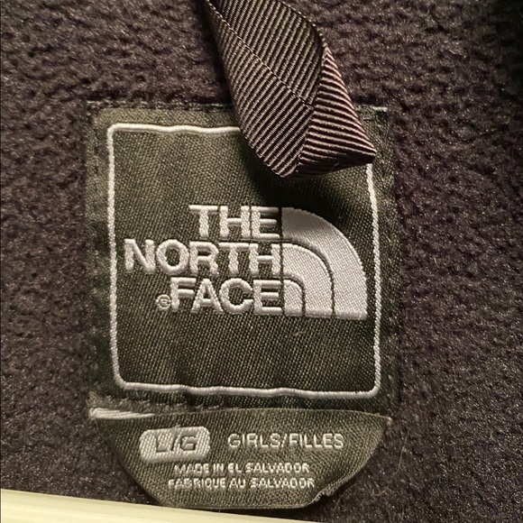 Girls North Face Black Fleece - Picture 2 of 2